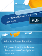 Transformation Parent Functions