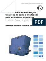 Motores Elétricos de Indução Trifásicos de Baixa e Alta Tensão para Atmosferas Explosivas