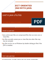 CE 232 - Week 10 - Unit 6 - Java Utilities - JAR Files 2024 Final
