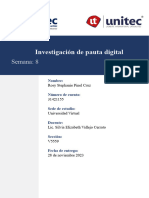 Tarea 8.1 Investigación de Pauta Digital