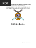 OS Mini Project