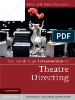 Innes, Shevtsova - The Cambridge Introduction To Theatre Directing