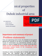 Geotechnical Properties of Duhok Industrial Area: By: Sibar Bilal Darin Salah Solin Sherwan Samira Mohamad