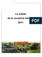 Cahier de La Cavalerie Blindée 2011