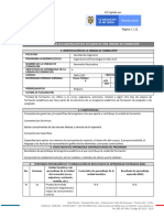 Syllabus Geometría Descriptiva