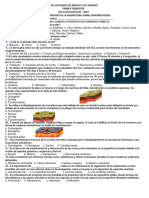 Examen de Geografia de Mexico y Del Mundo