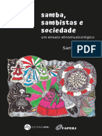 Araujo 2021 Samba Sambistas e Sociedade (Ed - UFRJ)