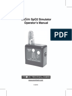 OxSim Sp02 User Manual