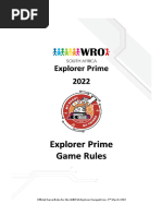 WROSA - Explorer Prime Rules