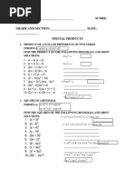 Grade 5 GEMDAS Worksheet | PDF