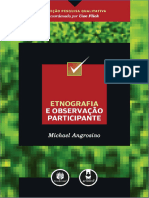 Etnografia e Observação Participante - ANGROSINO - LIVRO - 2008