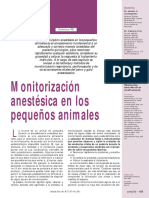 Monitorización Anestésica en Los Pequeños Animales: C VII
