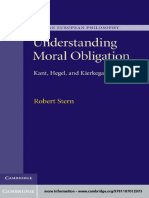 (Modern European Philosophy) Stern, Robert - Understanding Moral Obligation Kant, Hegel, Kierkegaard-Cambridge University Press (2015 - 2011)