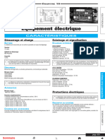 Équipement Électrique: Caractéristiques