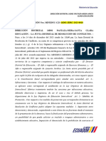 Resolución Medidas de Proteccion Violencia Fisica Ue Pio Jaramillo Alvarado 2023.