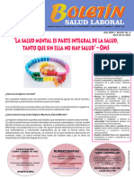 Boletin Salud Mental