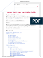 Debian GNU - Linux Installation Guide