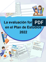 La Evaluacion Formativa en El Plan de Estudios 2022 Resumen e Instrumentos