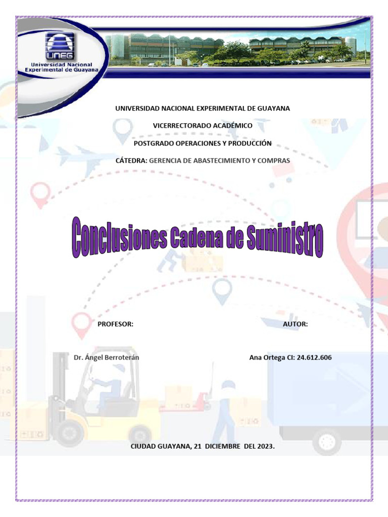 Optimización de la Cadena de Suministro | PDF | Business | Economias