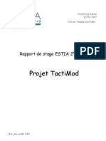 Rapport de Stage - TactiMod