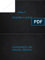 Diapositivas Clase 5 Álgebra Lineal 02-2020