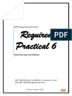 6 - IB Biology Required Practical 6 - Ventilation - IBDP - Full Lab Experiment Guide