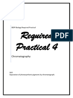 4 - IB Biology Required Practical 4 - Chromatography - IBDP - Lab Experiment Guide