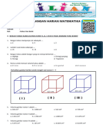 Soal Matematika Kelas 5 SD Bab 5 Kubus Dan Balok Dan Kunci Jawaban