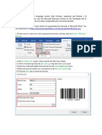 How To Edit Barcode in Receipt Template
