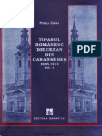 Petru Calin Tiparul Romaanesc Diecezan Din Caransebes 1885 1918 Vol1