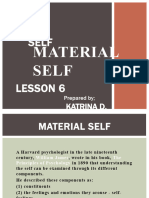 UTS Lesson 6 Material Self