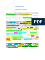 El Proceso de Integración Europea