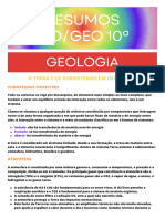 Resumos Geologia/biologia 10°ano