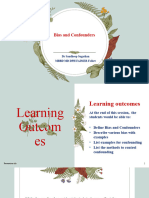 Bias and Confounding MUCM New