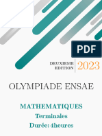 Olympiades ENSAE Terminale