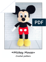 Mickey Mouse. Chenill