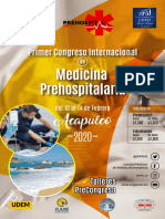 Programa Congreso Medicina Prehospitalaria