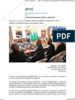 Relatório Otalvora - Castrochavismo Planeja Ofensiva Continental