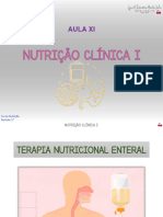 Aula Xi - Nutrição Clinica I - Terapia Nutricional Enteral