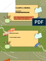 E-Lkpd & Modul Perbandingan