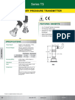 TS Sanitary Pressure Transmitter PTC 0523