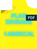 Planovi Ishrane 1400-2200kcal