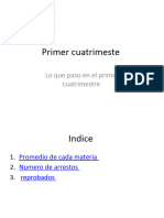 Primer Cuatrimeste