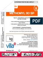 Methomyl 90 SP E Feb2021 Villa