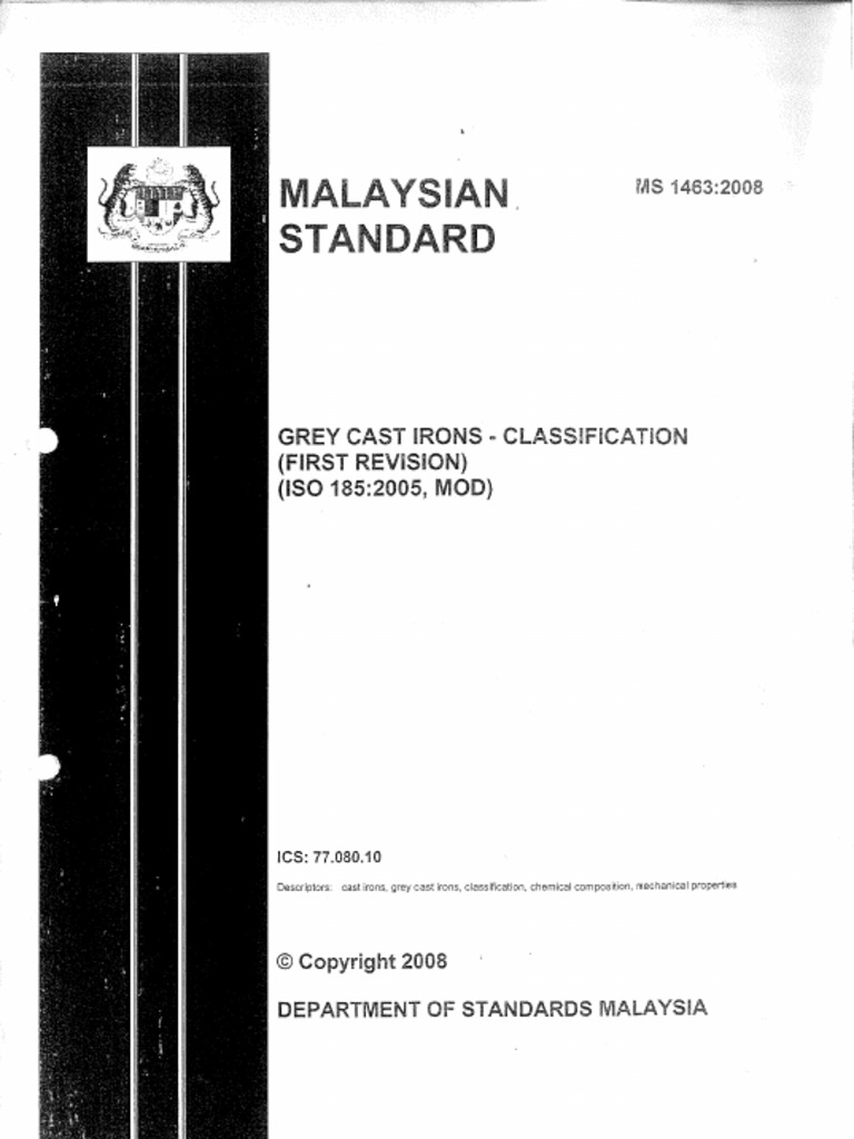 MS 1463 2008 | PDF