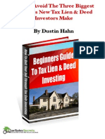 Avoid Big Mistakes When Starting Tax Lien Investing