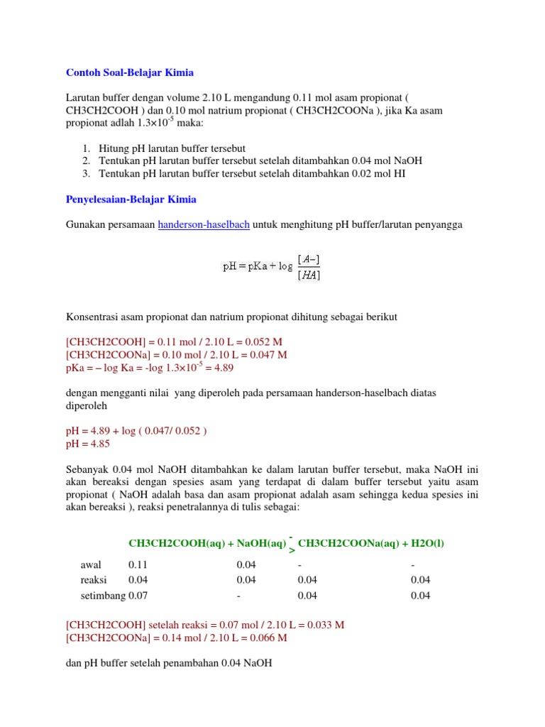 Contoh Soal