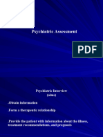 Psychiatric Assessment