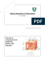 Vesiculobullous Disorders DR - Ali Farhan - Reduced