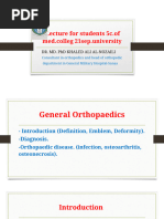 General Orthopaedics